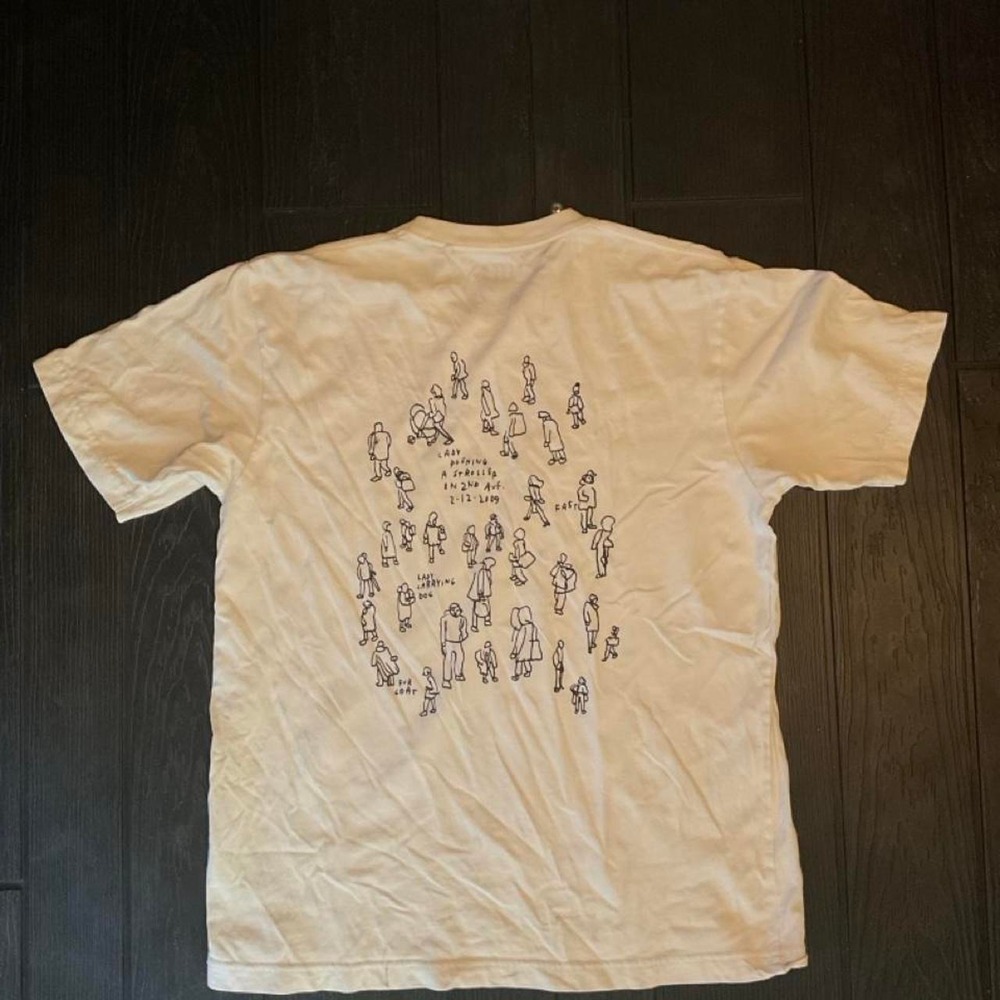 UNIQLO UT Jason Polan Every Person in New York white t-shirt - Picture 5 of 5
